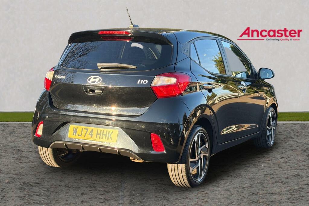 Hyundai I10 1.2 79 Premium Nav WJ74HHK Black #3