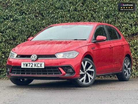 Volkswagen Polo 1.0 Tsi R-line YW72KCX Red #2