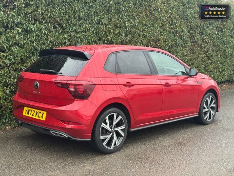 Volkswagen Polo 1.0 Tsi R-line YW72KCX Red #4