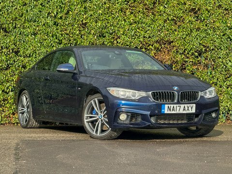 BMW 4 Series Gran Coupe 435D M Sport Blue #3