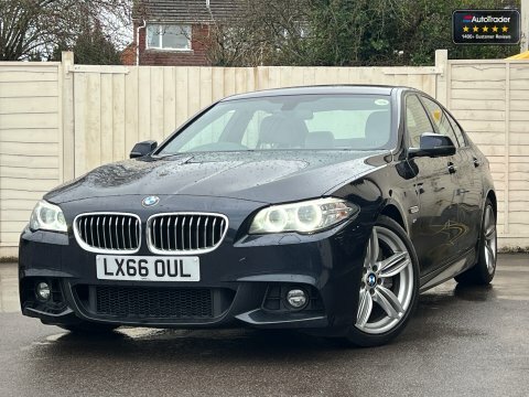BMW 5 Series 530D M Sport LX66OUL Black #2