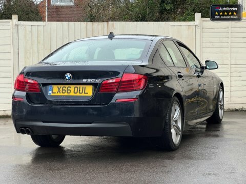 BMW 5 Series 530D M Sport LX66OUL Black #5
