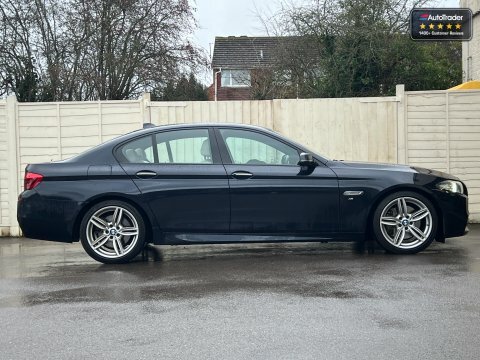 BMW 5 Series 530D M Sport LX66OUL Black #6