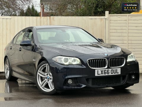BMW 5 Series 530D M Sport LX66OUL Black #4