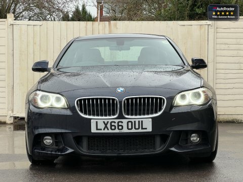BMW 5 Series 530D M Sport LX66OUL Black #3