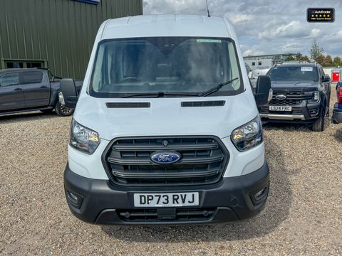 Ford Transit Custom Lwb Crew Cab DP73RVJ White #4