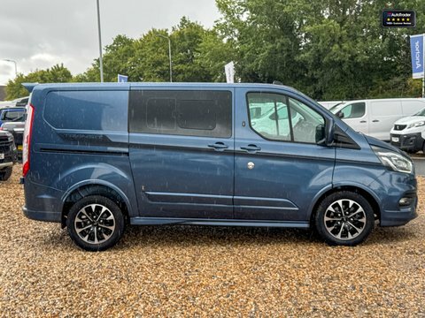 Ford Transit Custom Crew Cab Blue #6