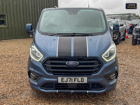 Ford Transit Custom Crew Cab Blue #4
