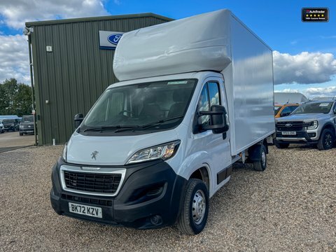Peugeot Boxer Xlwb L4 Luton BK72KZV White #2