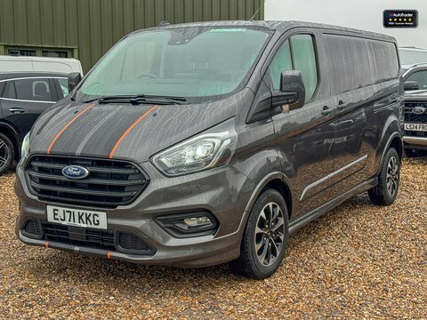 Ford Transit Custom Lwb L2h1 EJ71KKG Grey #2