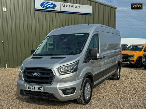 Ford Transit Custom Lwb L3h2 WV74THZ Grey #2