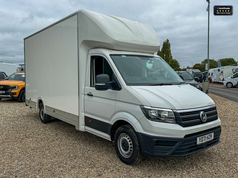 Volkswagen Crafter Luton Lwb L3 YD71HZR White #4
