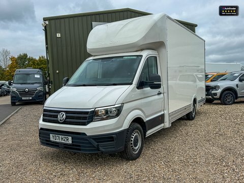 Volkswagen Crafter Luton Lwb L3 YD71HZR White #2