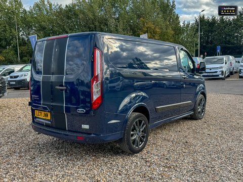 Ford Transit Custom Swb L1h1 LC71JWM Blue #5