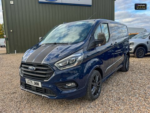 Ford Transit Custom Swb L1h1 LC71JWM Blue
