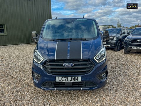 Ford Transit Custom Swb L1h1 LC71JWM Blue #2