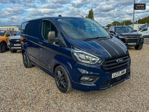 Ford Transit Custom Swb L1h1 LC71JWM Blue #3