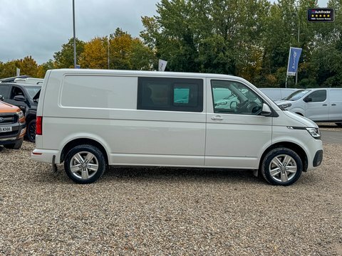 Volkswagen Transporter Crew Cab Lwb GJ74VEB White #6