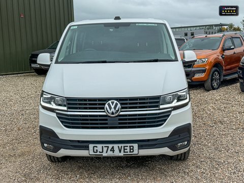 Volkswagen Transporter Crew Cab Lwb GJ74VEB White #4