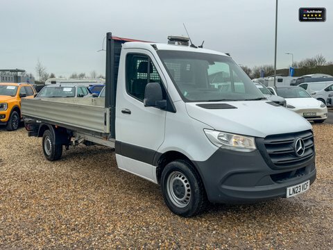 Mercedes-Benz Sprinter Dropside Lwb L3 LN23VCF White #4