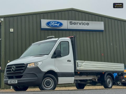 Mercedes-Benz Sprinter Dropside Lwb L3 White