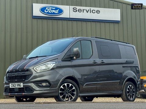 Ford Transit Custom Crew Cab CN21VNG Grey #2