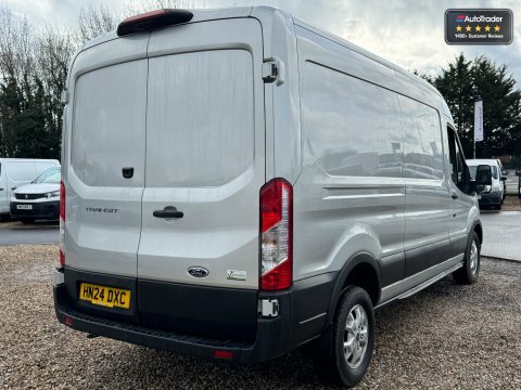 Ford Transit Custom Lwb L3h2 Medium HN24DXC Silver #5