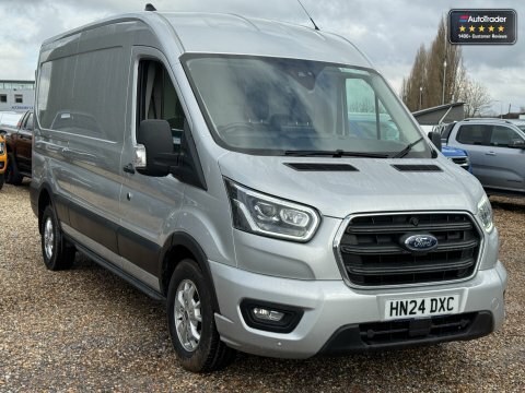 Ford Transit Custom Lwb L3h2 Medium HN24DXC Silver #3