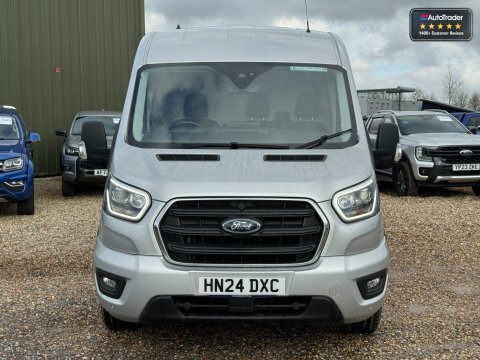 Ford Transit Custom Lwb L3h2 Medium HN24DXC Silver #2