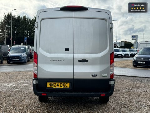 Ford Transit Custom Lwb L3h2 Medium HN24DXC Silver #6