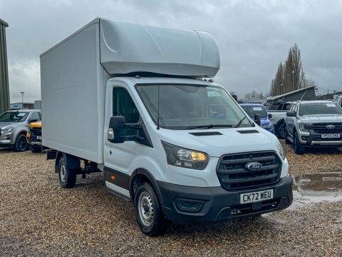 Ford Transit Custom Luton Xlwb L4 CK72WEU White #4