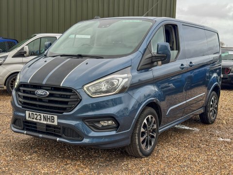Ford Transit Custom Swb L1h1 Low AD23NHB Blue #2