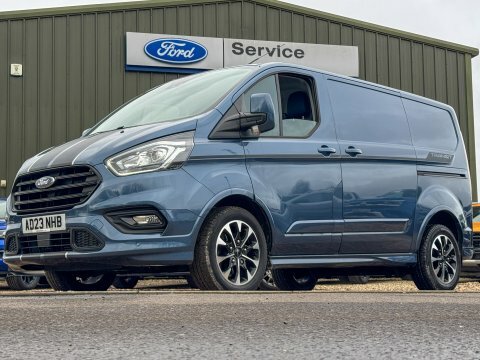 Ford Transit Custom Swb L1h1 Low AD23NHB Blue