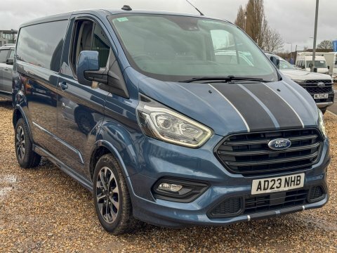 Ford Transit Custom Swb L1h1 Low AD23NHB Blue #4