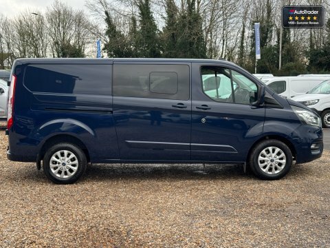 Ford Transit Custom Crew Cab Lwb YS70BYH Blue #5