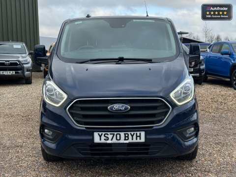 Ford Transit Custom Crew Cab Lwb YS70BYH Blue #3