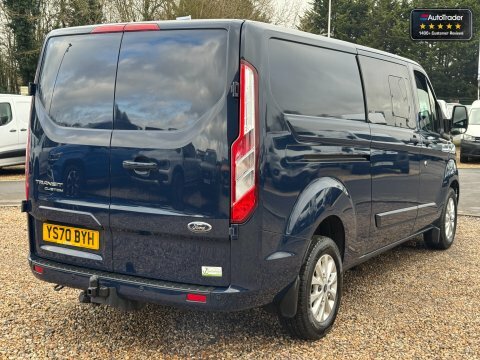 Ford Transit Custom Crew Cab Lwb YS70BYH Blue #6