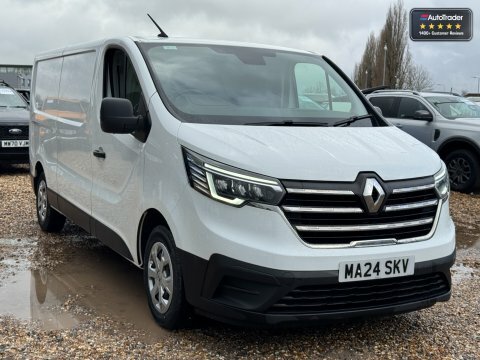 Renault Trafic Lwb L2h1 Low MA24SKV White #4