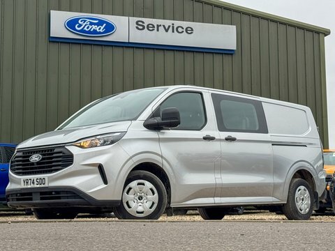 Ford Transit Custom Crew Cab YR74SDO Silver #2