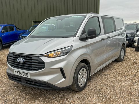 Ford Transit Custom Crew Cab YR74SDO Silver #3