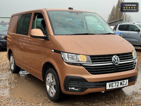 Volkswagen Transporter Crew Cab Swb VE72MZJ Brown #4
