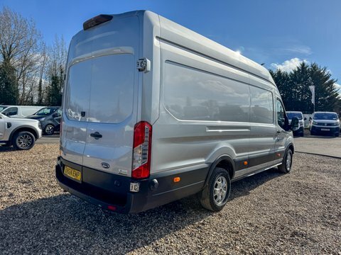 Ford Transit Custom Jumbo Xlwb L4h3 BN24ENP Silver #6