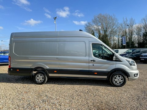 Ford Transit Custom Jumbo Xlwb L4h3 BN24ENP Silver #5