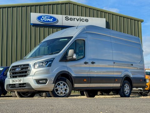 Ford Transit Custom Jumbo Xlwb L4h3 BN24ENP Silver