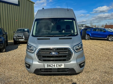 Ford Transit Custom Jumbo Xlwb L4h3 BN24ENP Silver #3