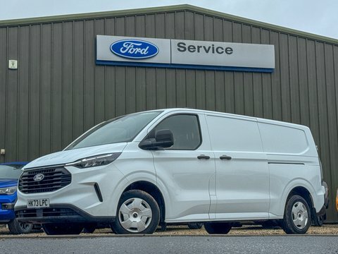 Ford Transit Custom Lwb L2h1 Low HK73LPC White