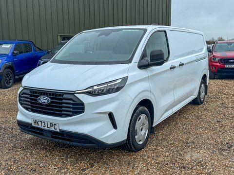 Ford Transit Custom Lwb L2h1 Low HK73LPC White #2