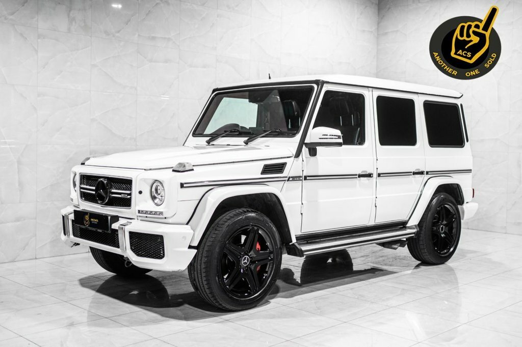 Mercedes-Benz G Class 5.5L G63 Amg White #2