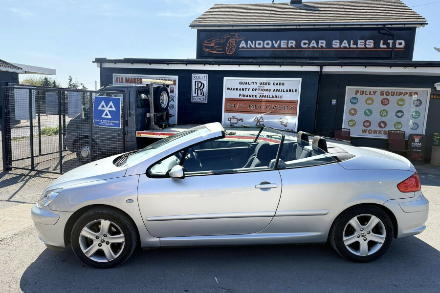 Peugeot 307 CC Convertible Silver #2