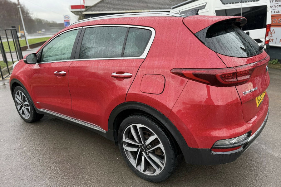 Kia Sportage Suv GY69PKU Red #4